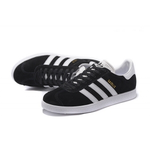 Кроссовки ADIDAS GAZELLE арт.005 черный/белый(black/white)